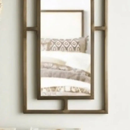 Mirror - NW - Brown - 65x3x120 cm