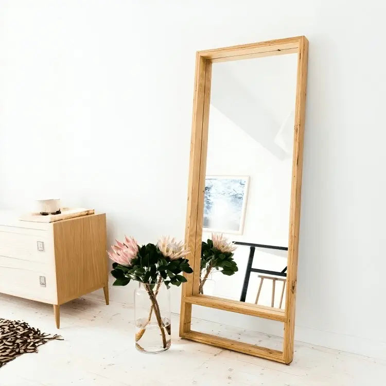 Mirror - NW - Wooden color 65x8x175 cm