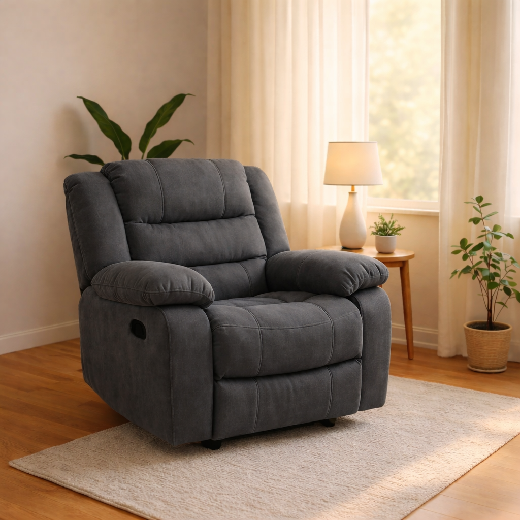 Chair - lazy boy - recliner - Multi Color - 90 X 80 X 100 cm