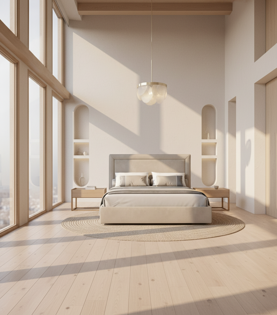 سرير - خشب ام دي اف- بيج - متعدد المقاسات