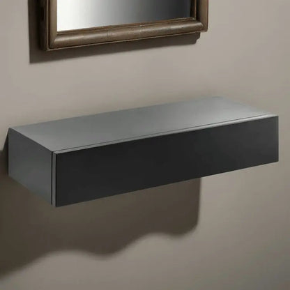 رف مع درج - PW-بني غامق-70x30x20 سم