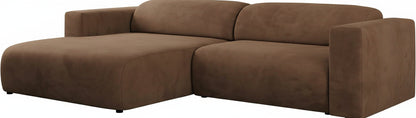 L-shape sofa - Beech Wood - Multicolor -288*180*90*72 cm