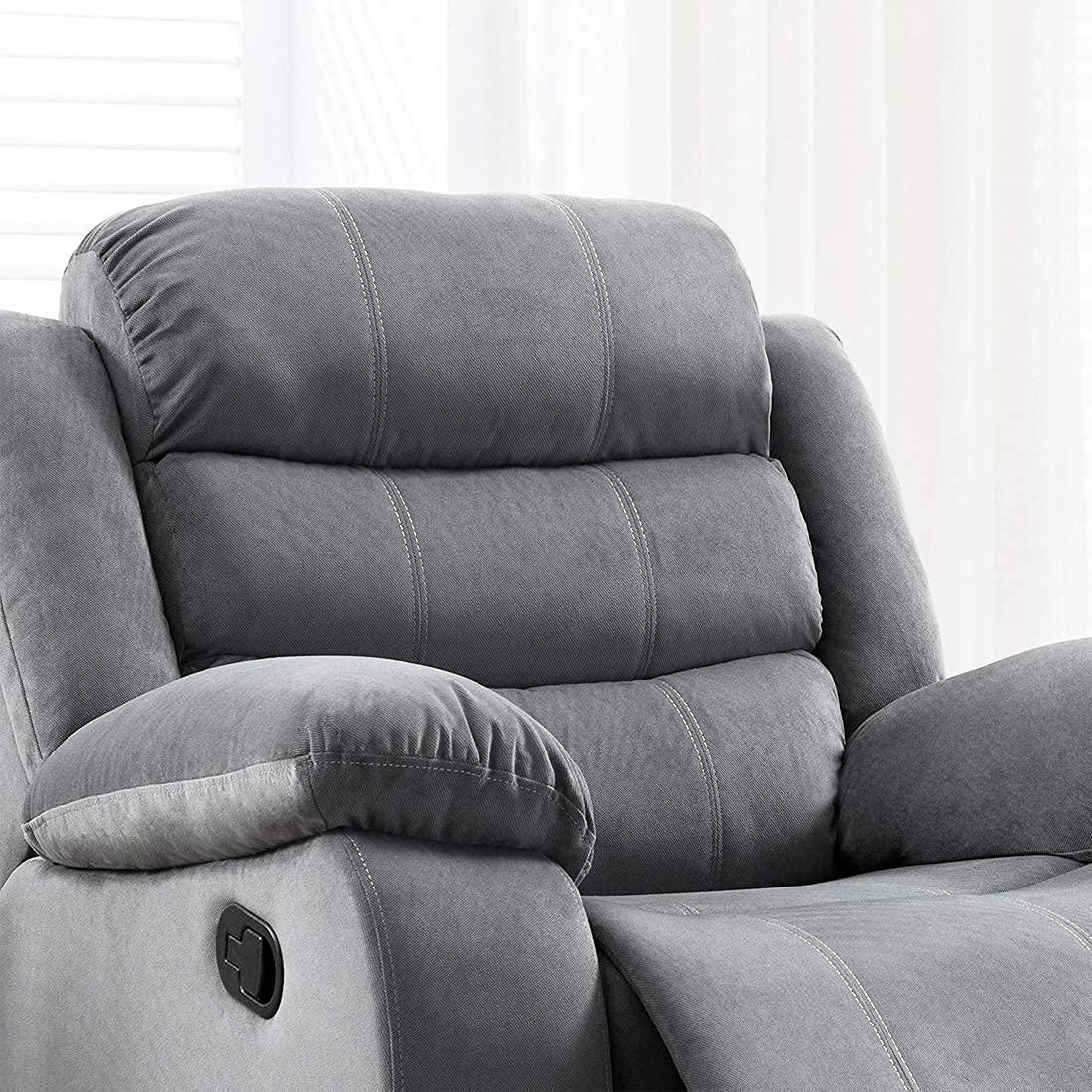 Chair - lazy boy - recliner - grey - 90 X 80 X 100 cm - Cataloug