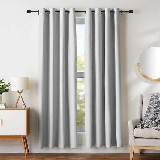 Curtains Blackout - Silver - Multi Size