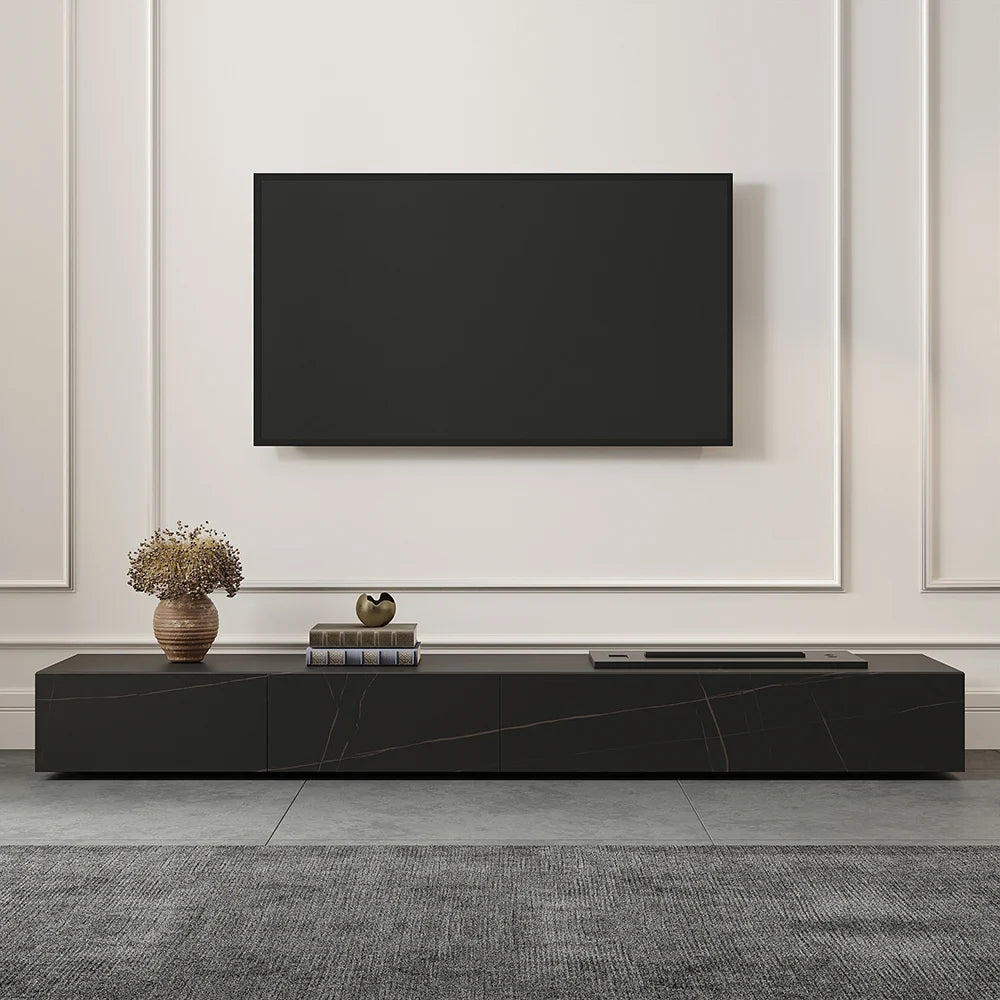 وحدة تلفزيون - MDF - 220x25x40 سم