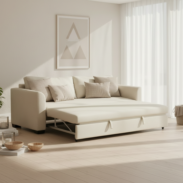 Sofa Bed - Beech Wood - Multi Color - 200x90 cm