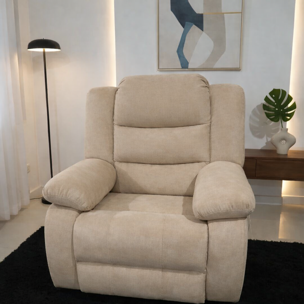 كرسي استرخاء - ركلينر- متعدد الألوان - 90 × 80 × 100 سم