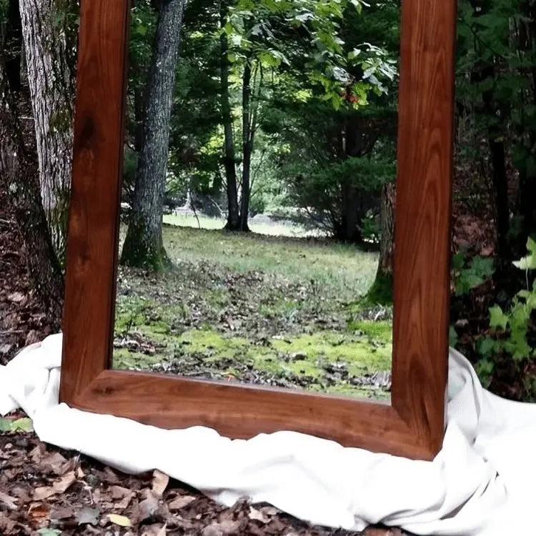 Mirror - NW - Brown - 77x3x175 cm