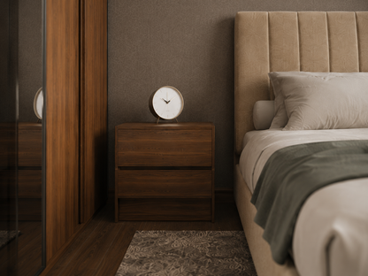 Full Bedroom  - MDF Wood - Brown