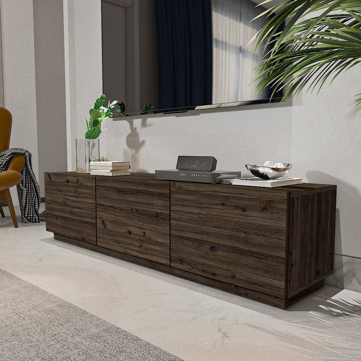 TV Unit - MDF - Multi Color - 160x37x40 cm