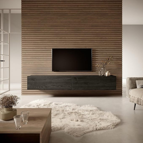 Tv unit - MDF - Multicolor- 200x30x30 cm