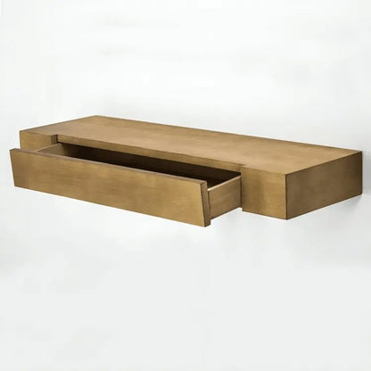 رف مع درج-PW- بني-85x30x15 سم