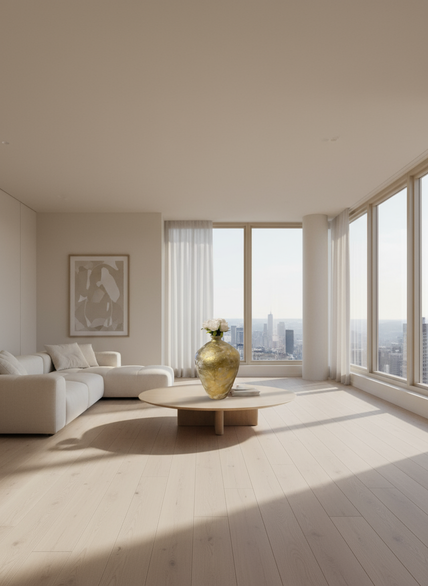 مزهرية - فخار - ؤف وايت و ذهبي - ١٣×٢٩ سم