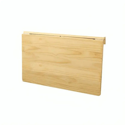 رف حائطي - لون خشبي - 90×55×35 سم