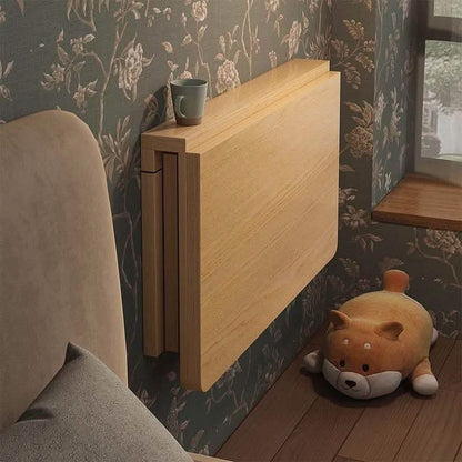 مكتب حائطي - NW - لون خشبي - 90x55x35 سم