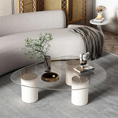 Table - Fiber Glass - Beige - 50x130 cm