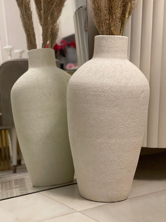 Pottery Vase - pride - Off White - 30x73 cm