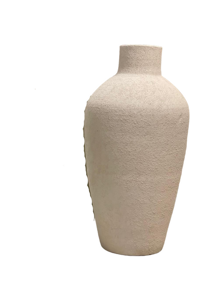 مزهرية - فخار - ؤف وايت - ٢٩×٧٣ سم