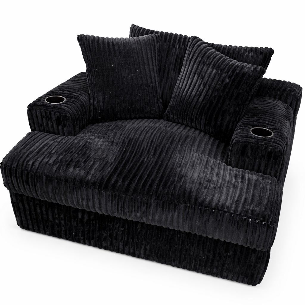 كرسى - خشب طبيعي- متعدد الأقمشة - متعدد الألوان - 120x120x70 سم