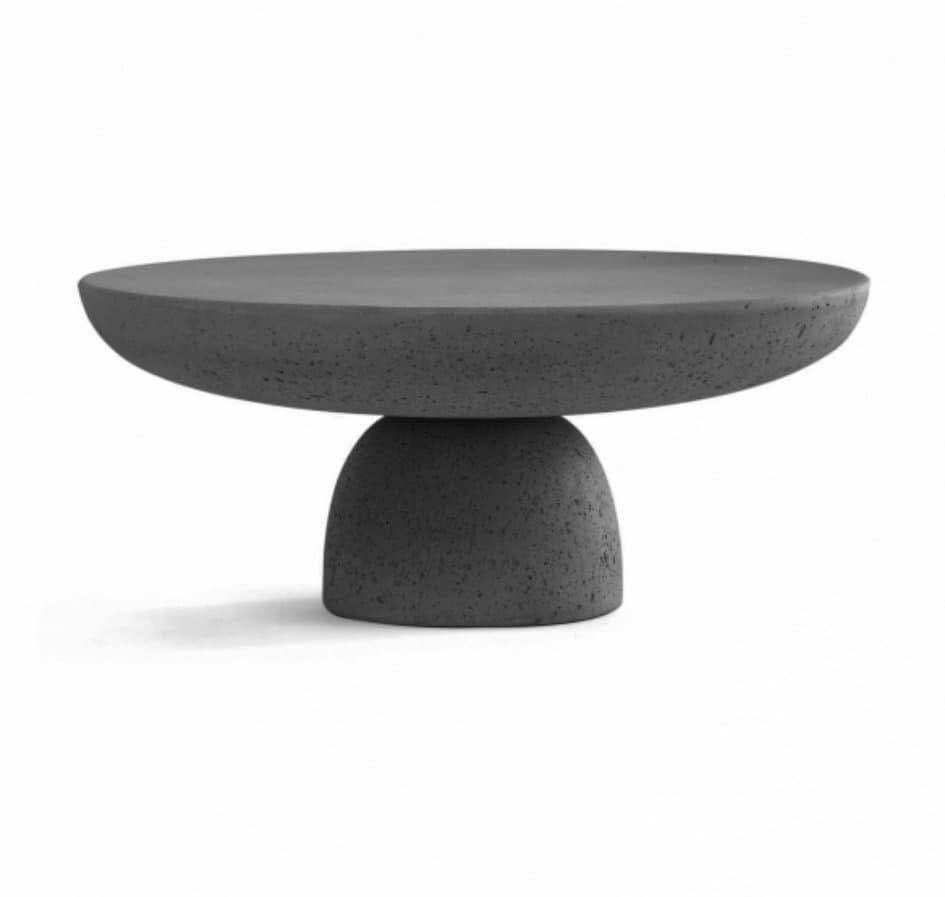 Table - Fiber Glass - Grey - 70x35 cm