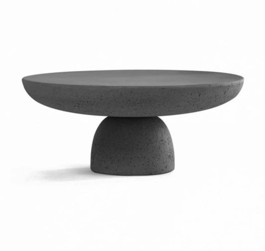 ترابيزة - فايبر جلاس - رمادي - 70×35 سم