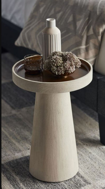 Table - Fiber Glass - Beige - 50x65 cm