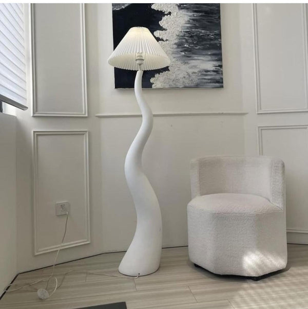 Lampadaire - Fiber Glass - White - 35x170 cm