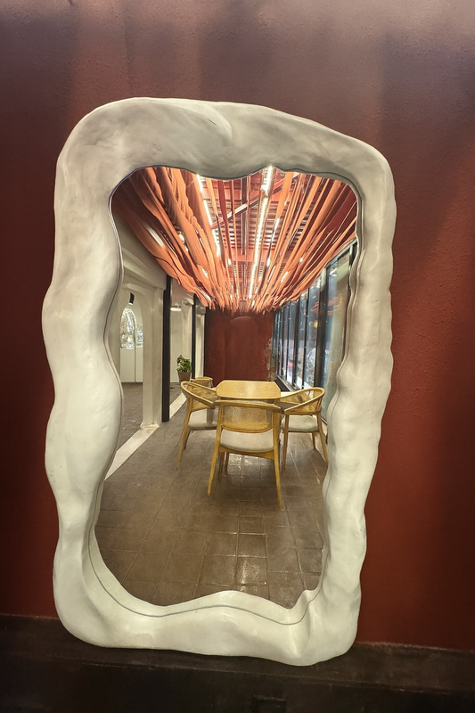 Mirror - Fiber Glass - Beige - 90x180