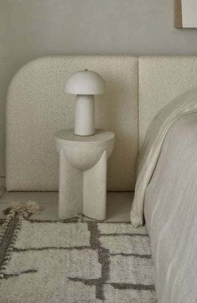 Table - Fiber Glass - Beige - 40x60 cm