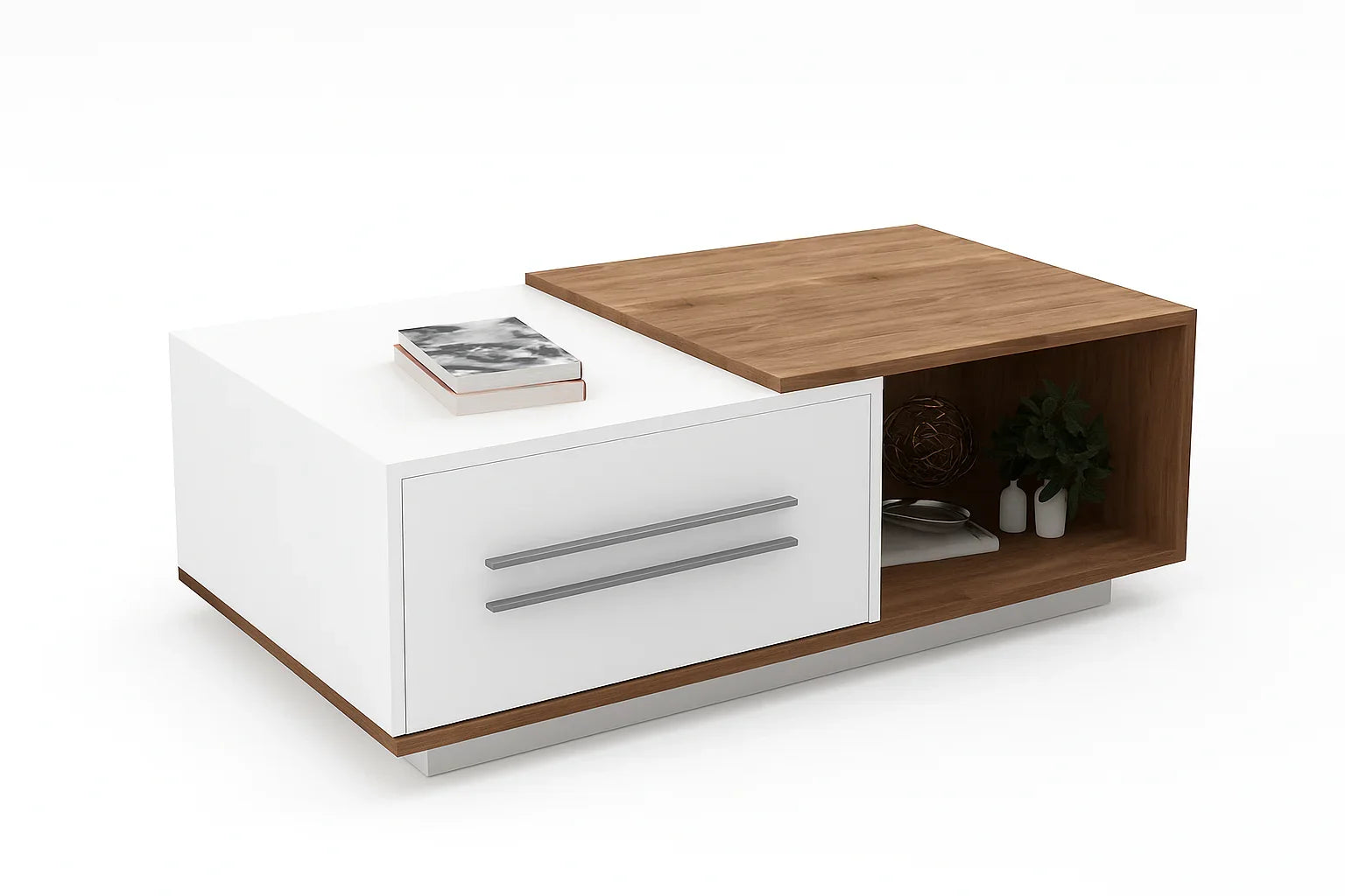 Coffee Table - MDF - Multi Color - 120x60x40 - Cataloug