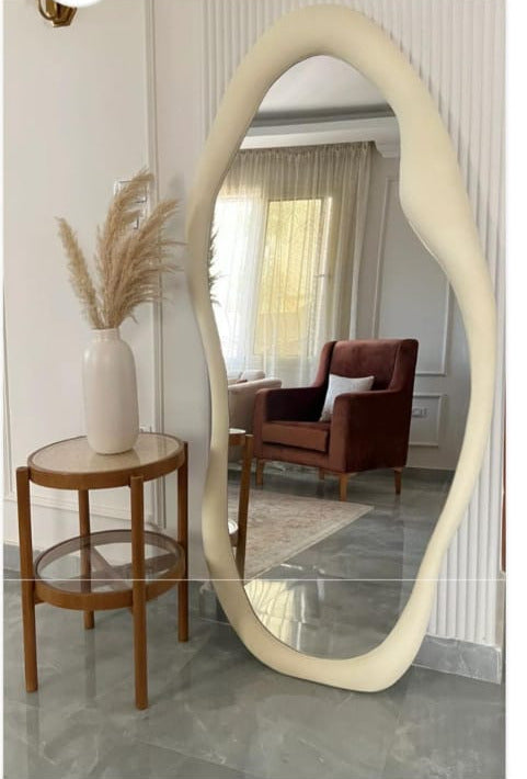 Mirror - Fiber Glass - Beige - Multi Size