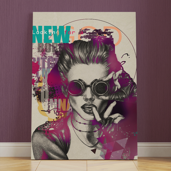 لوحة فنية جدارية  - متعددة الأحجام