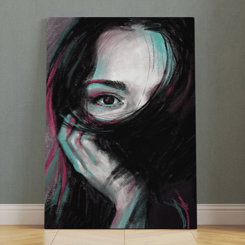 لوحة فنية جدارية  - متعددة الأحجام