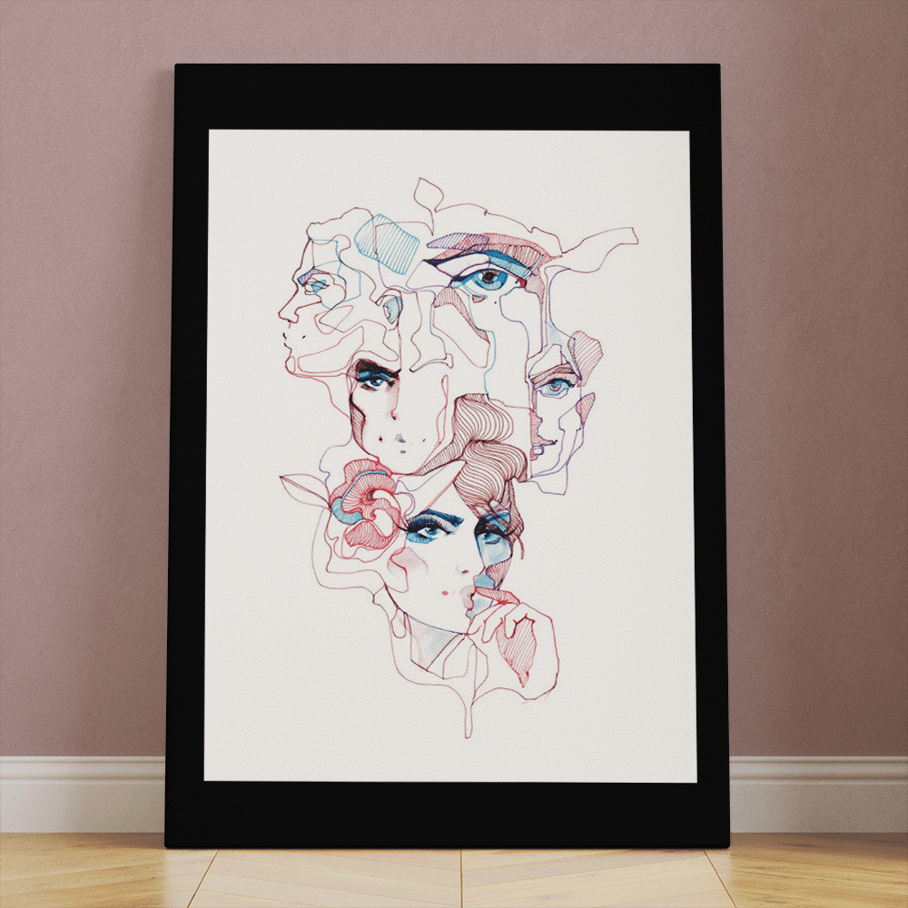 لوحة فنية- متعددة الأحجام