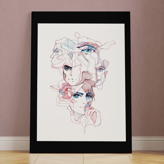 لوحة فنية- متعددة الأحجام