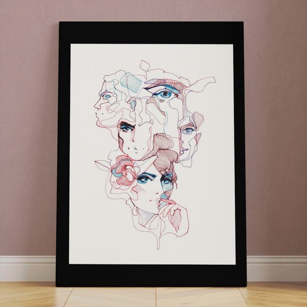 لوحة فنية- متعددة الأحجام