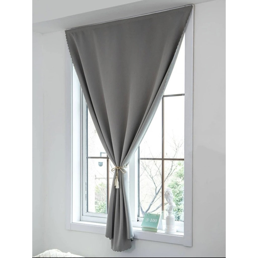 Window Curtain - One Piece - Blackout - Multi Color - 150 x 150 cm.