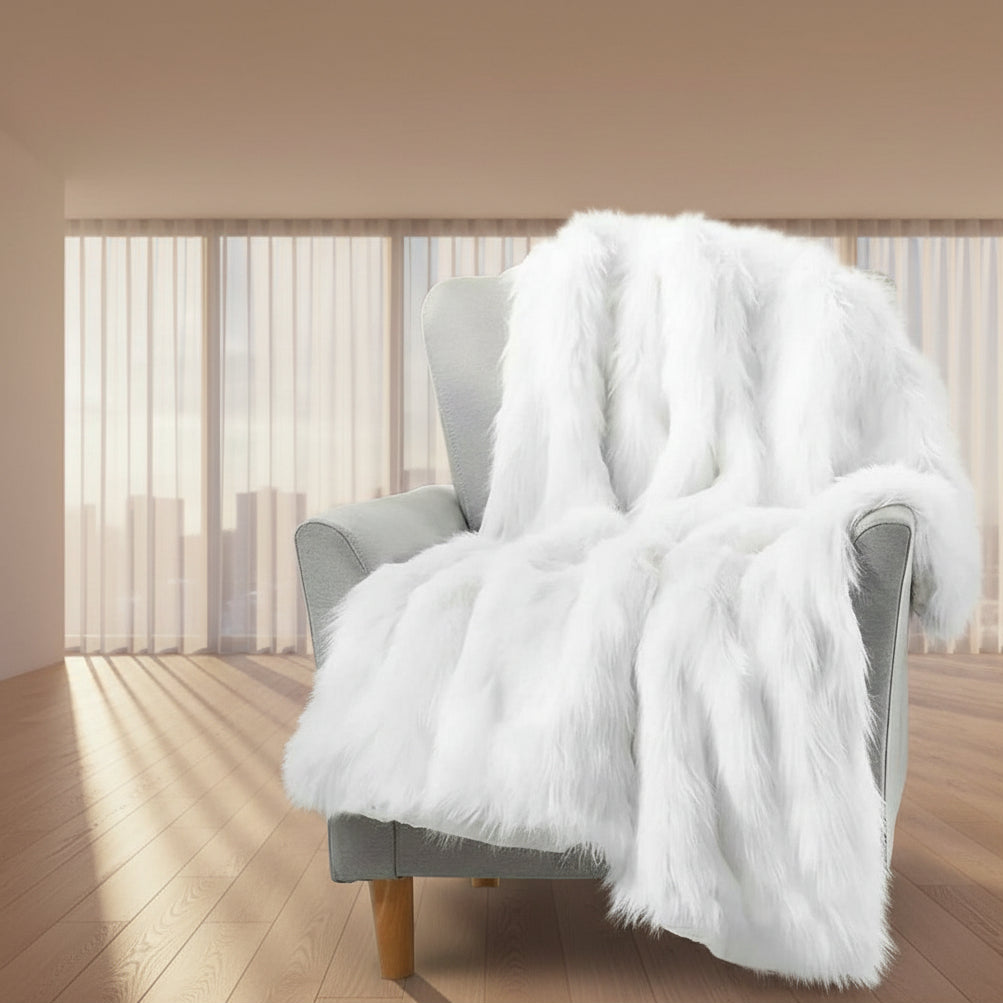 بلانكيت- فرو - متعددة الألوان - 150 × 100 سم.