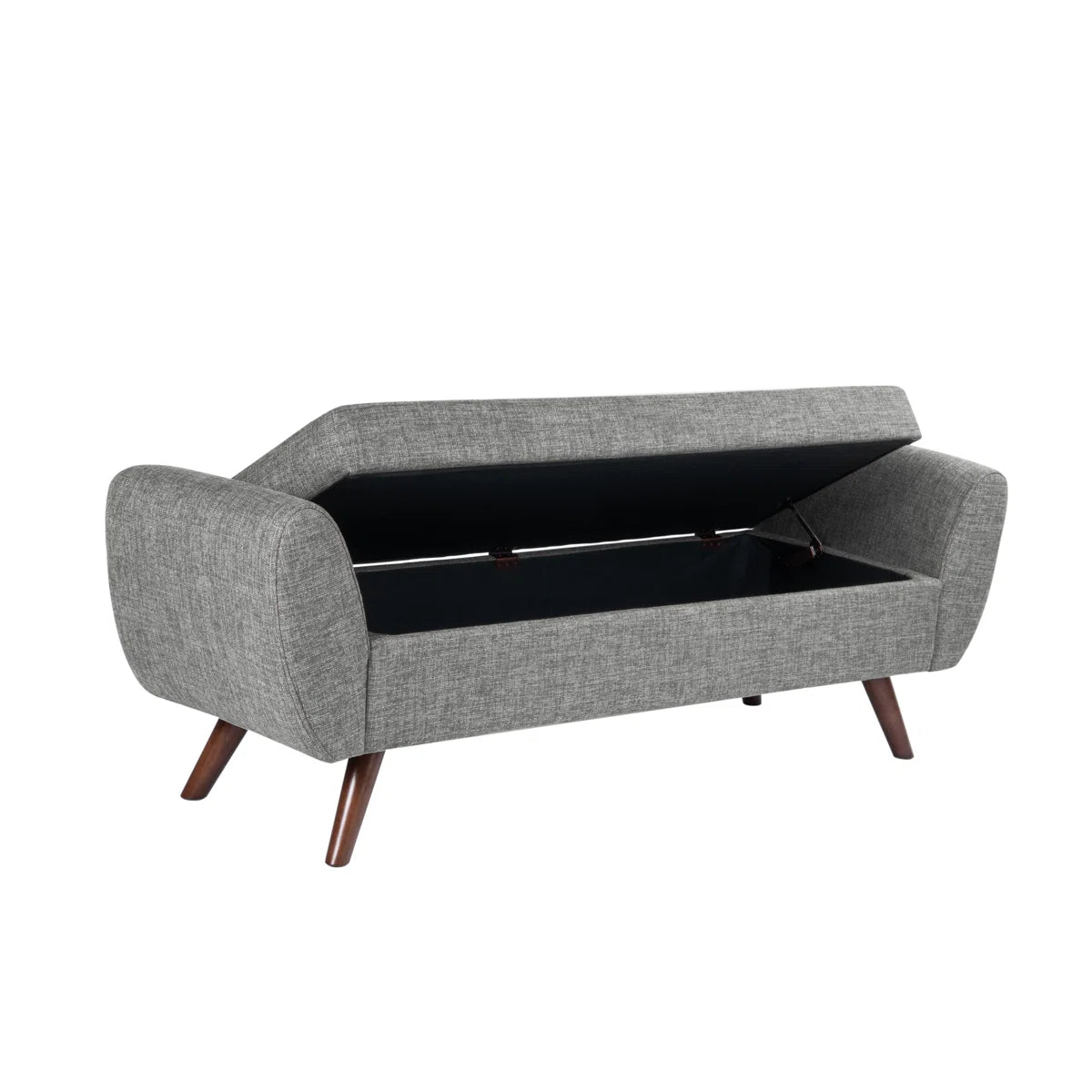 Banquette ( Storage ) - MDF Wood - Multi Color - Linen - 152x43x45 cm