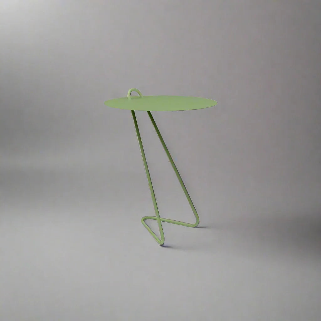 Side Table - Steel - Multi Color - 36×36×54 cm - Cataloug