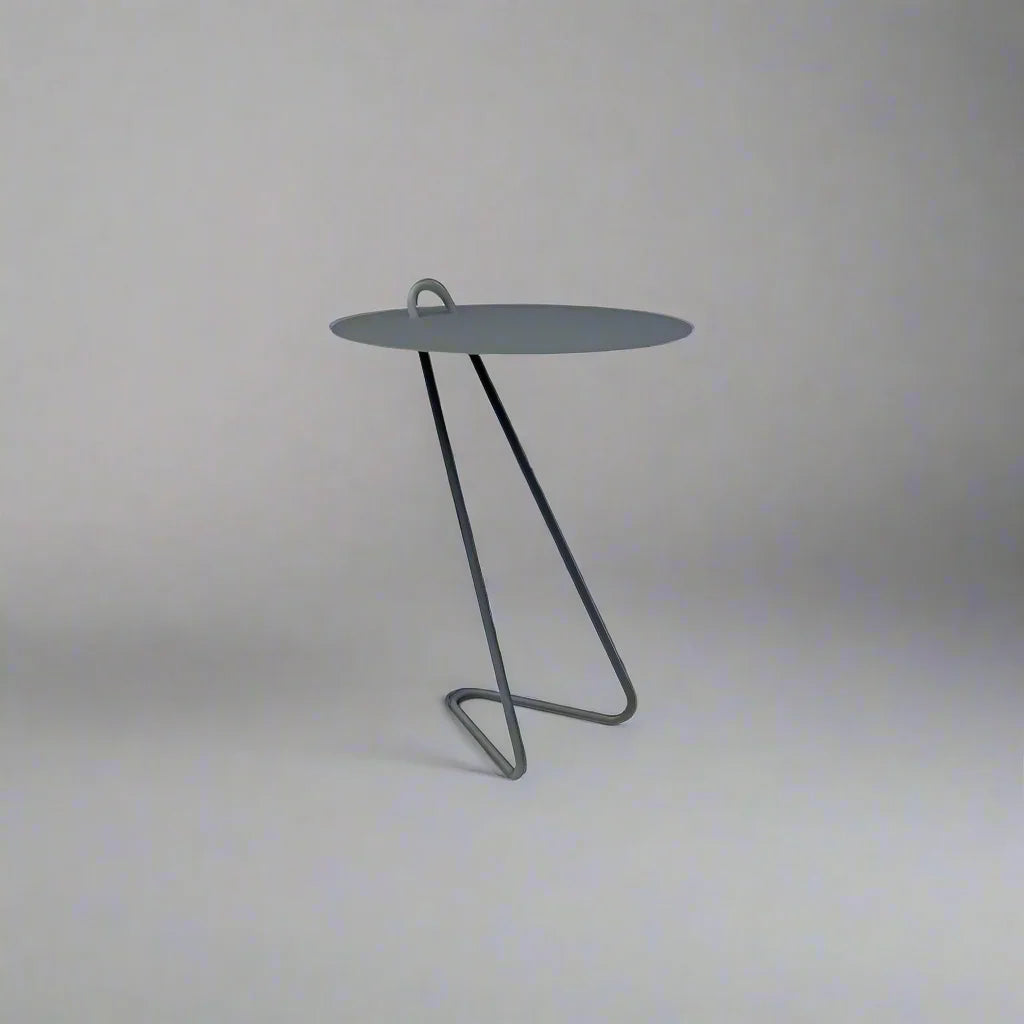 Side Table - Steel - Multi Color - 36×36×54 cm - Cataloug