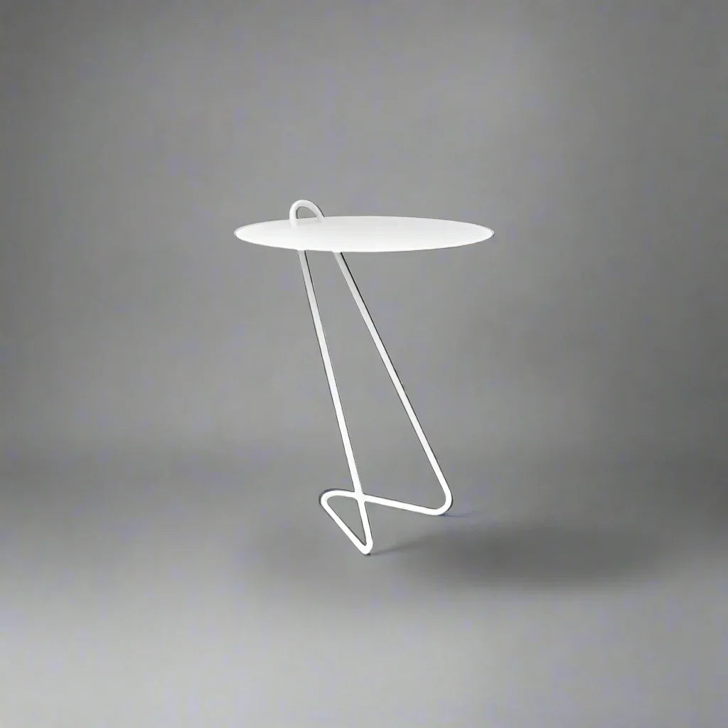 Side Table - Steel - Multi Color - 36×36×54 cm - Cataloug