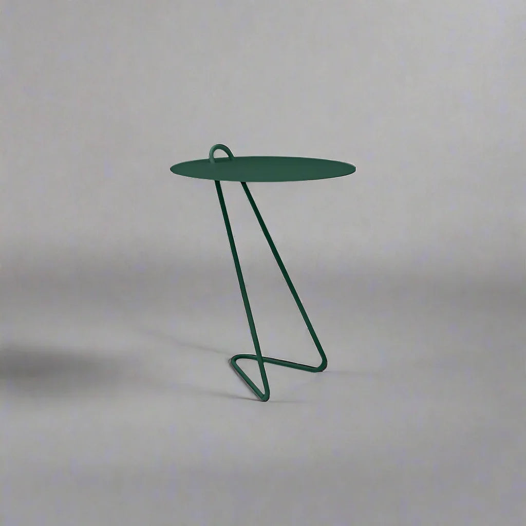 Side Table - Steel - Multi Color - 36×36×54 cm - Cataloug