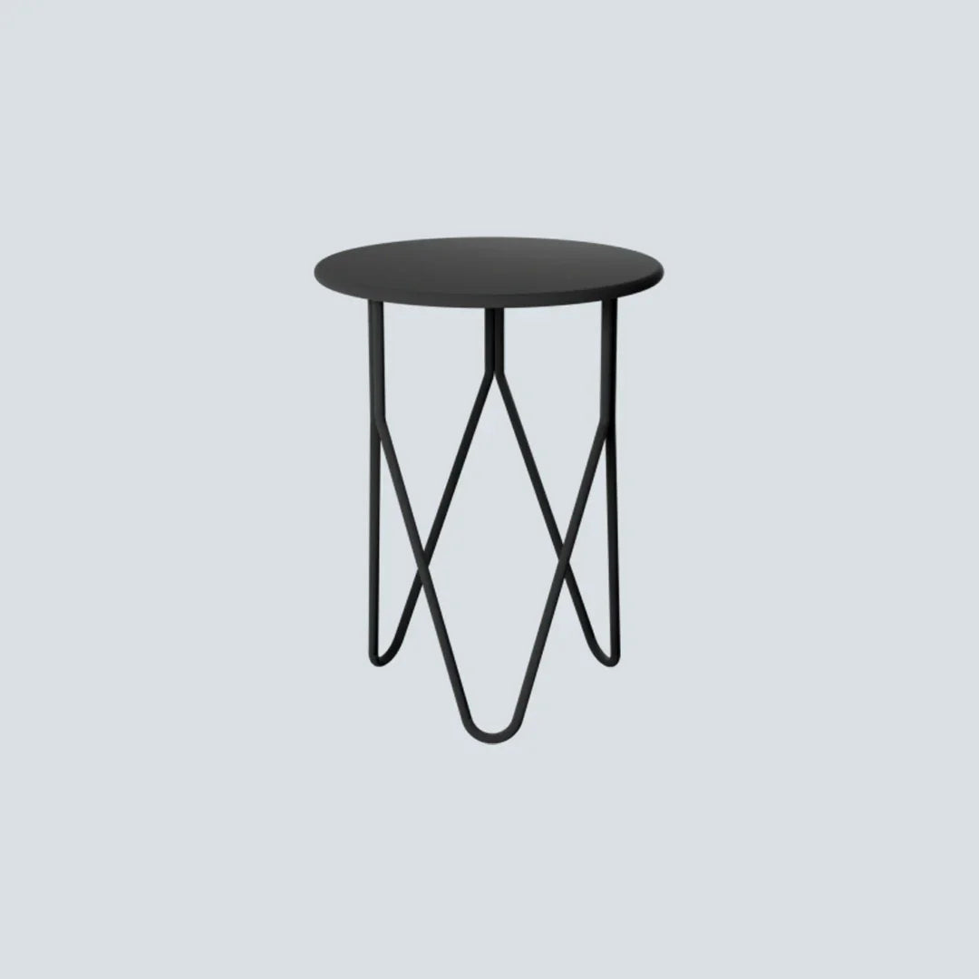 Side Table - Steel - Multi Color - 40×40×55 cm - Cataloug