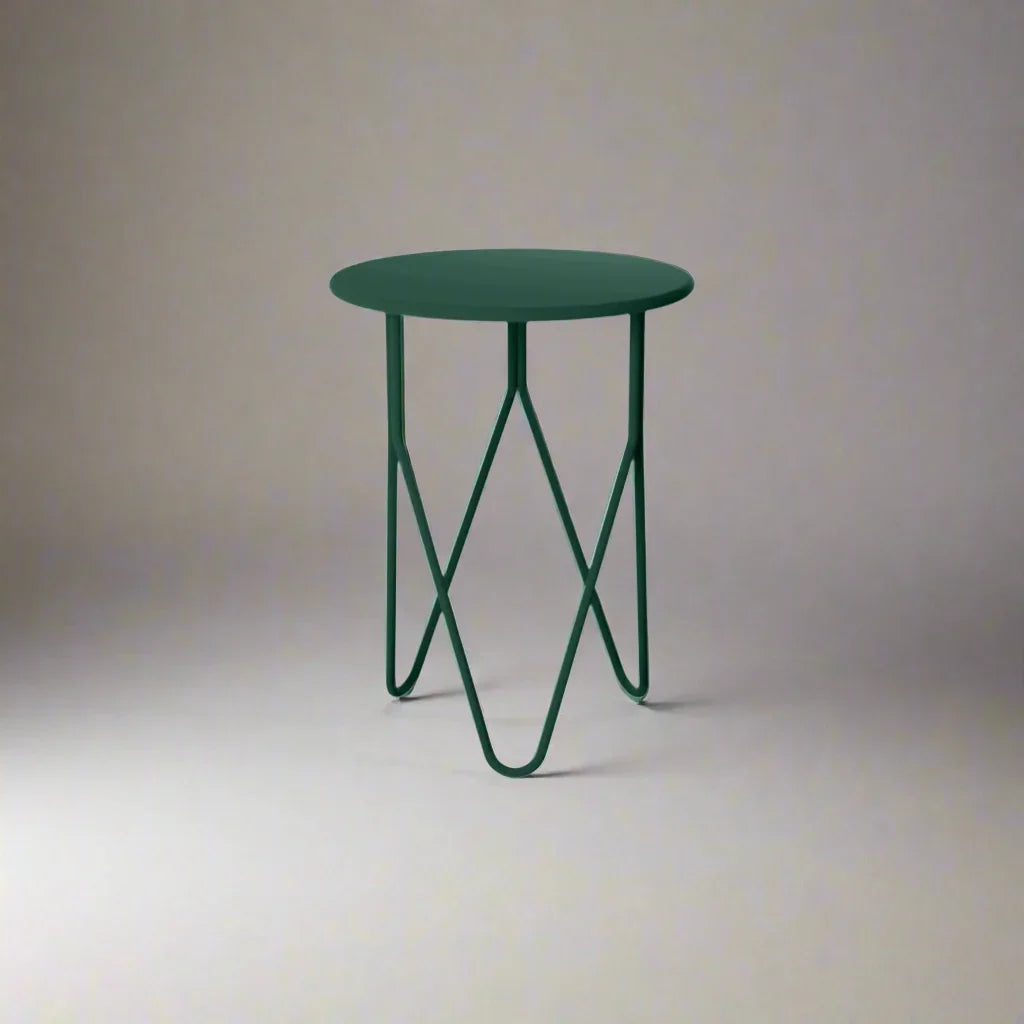 Side Table - Steel - Multi Color - 40×40×55 cm - Cataloug