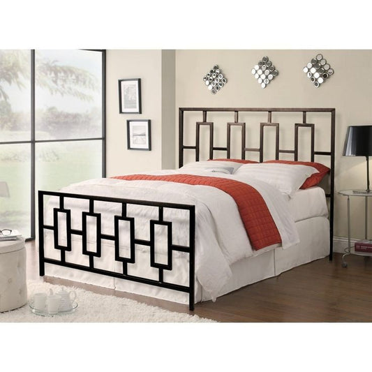 Bed Pine Wood Steel