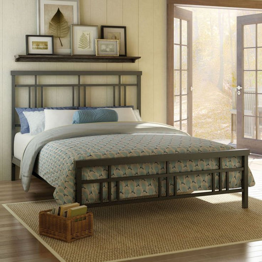 Bed Pine Wood Steel