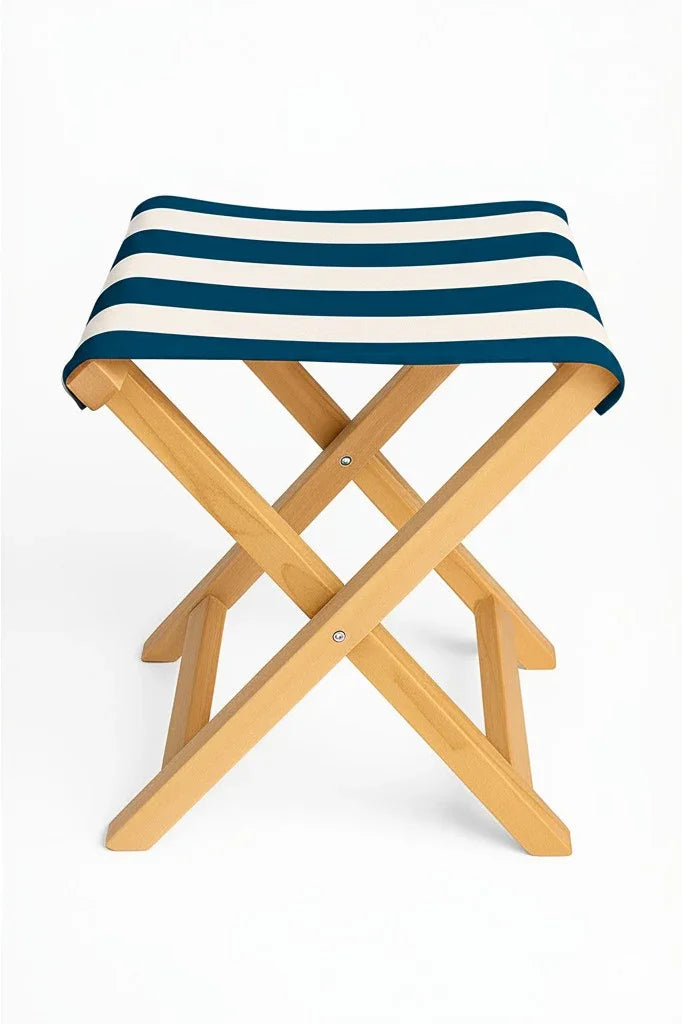 Portable Beach Chair - Beech Wood - Multi Color - 40×35×60 cm - Cataloug