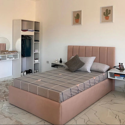 Full Bedroom - MDF  - White & Grey