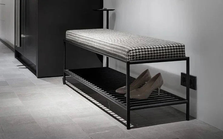 Banquet - Steel - Black - 120×40×50 cm - Cataloug